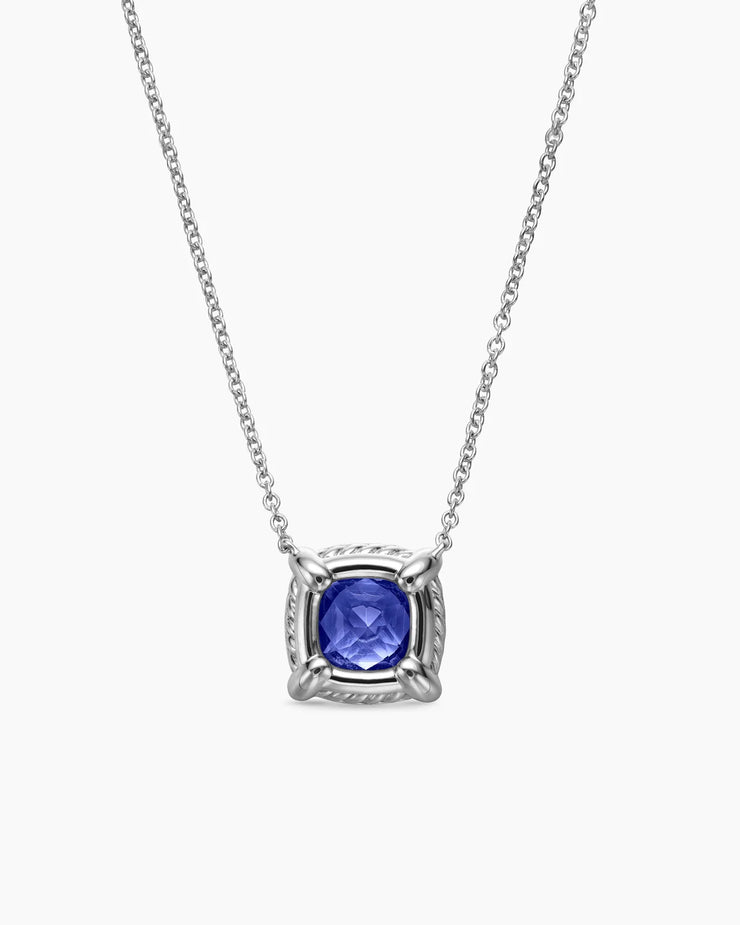 Royal Tanzanite Pavé Pendant