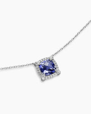 Royal Tanzanite Pavé Pendant