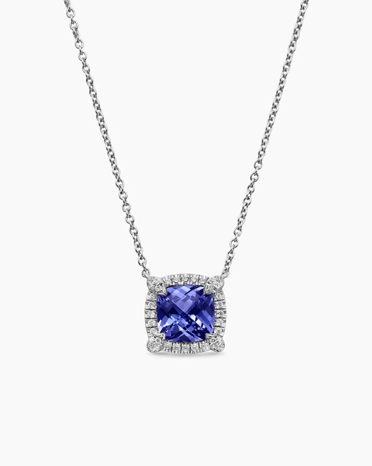 Royal Tanzanite Pavé Pendant